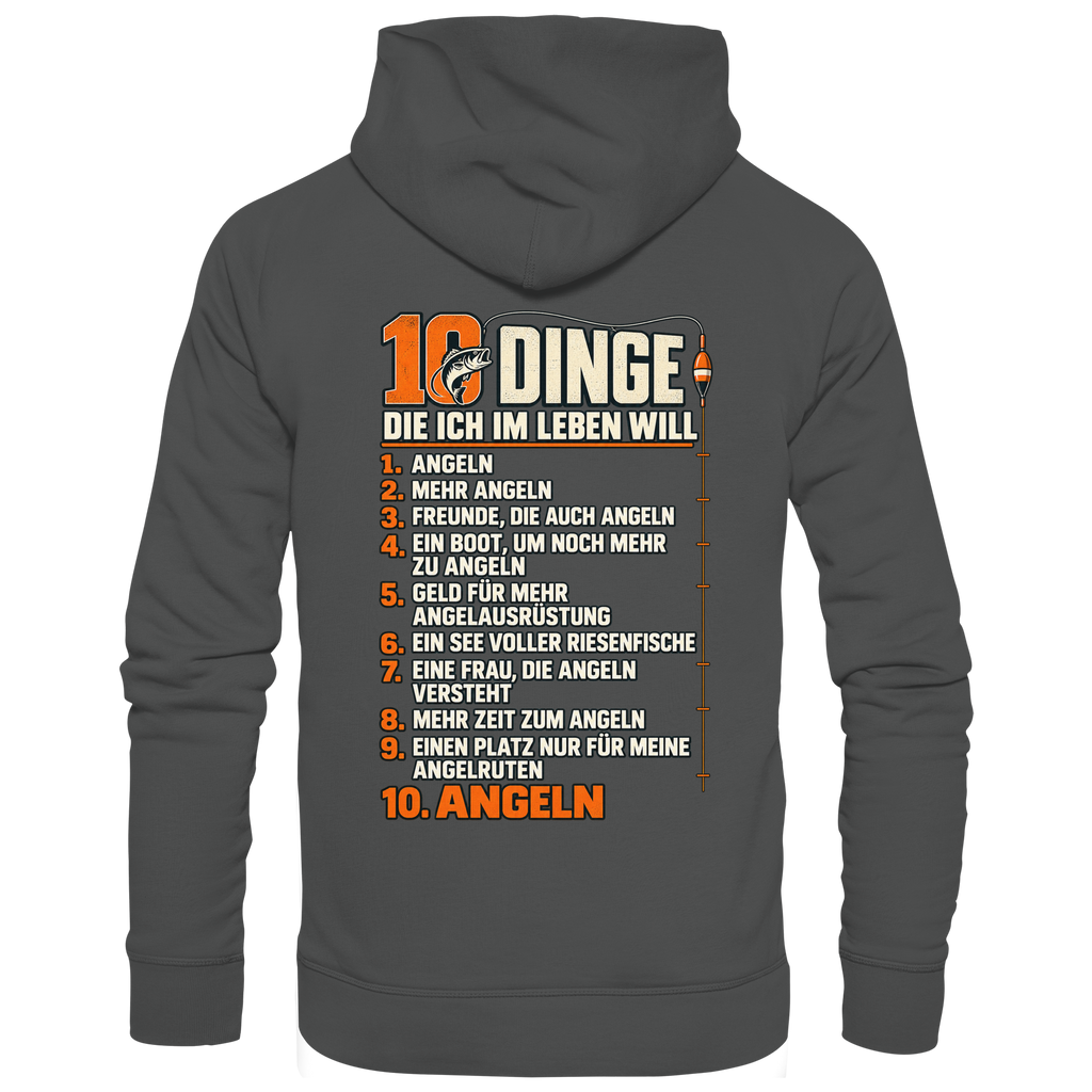 10 Dinge - Premium-Hoodie
