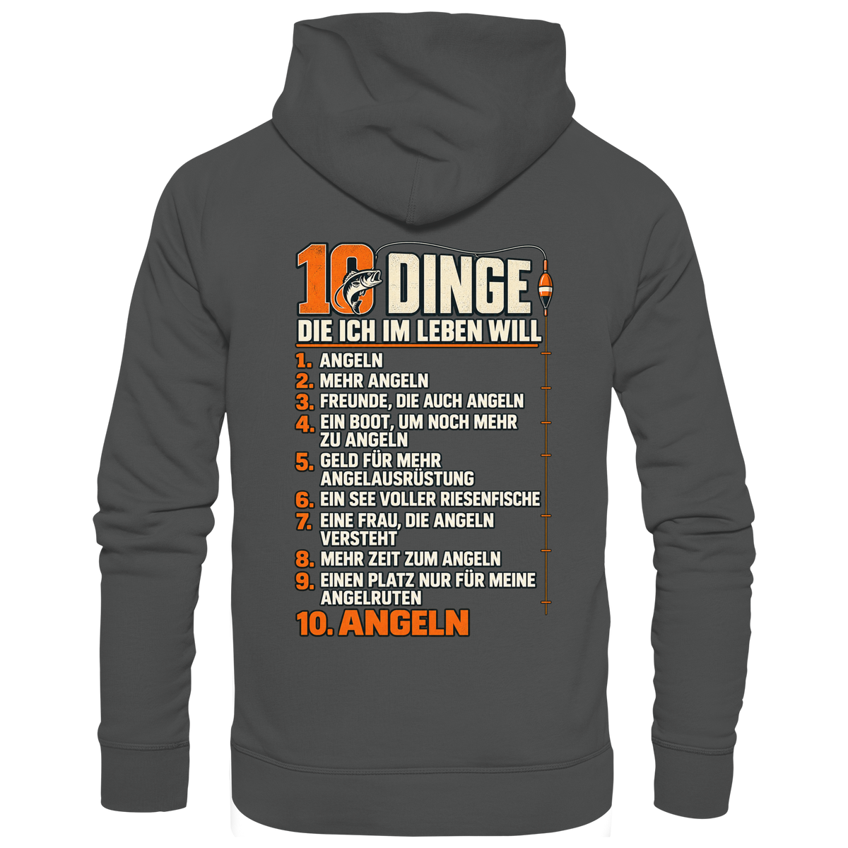 10 Dinge - Premium-Hoodie