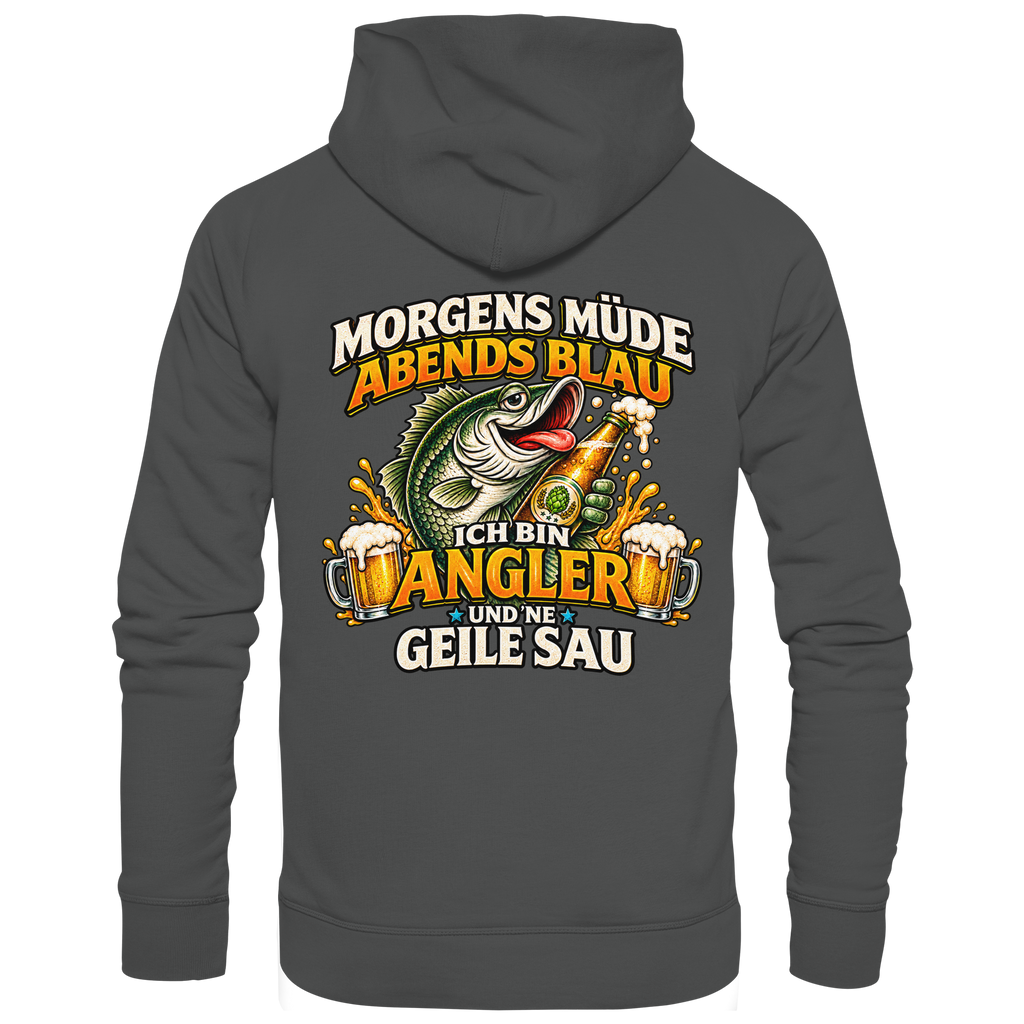Morgens Müde - Premium-Hoodie