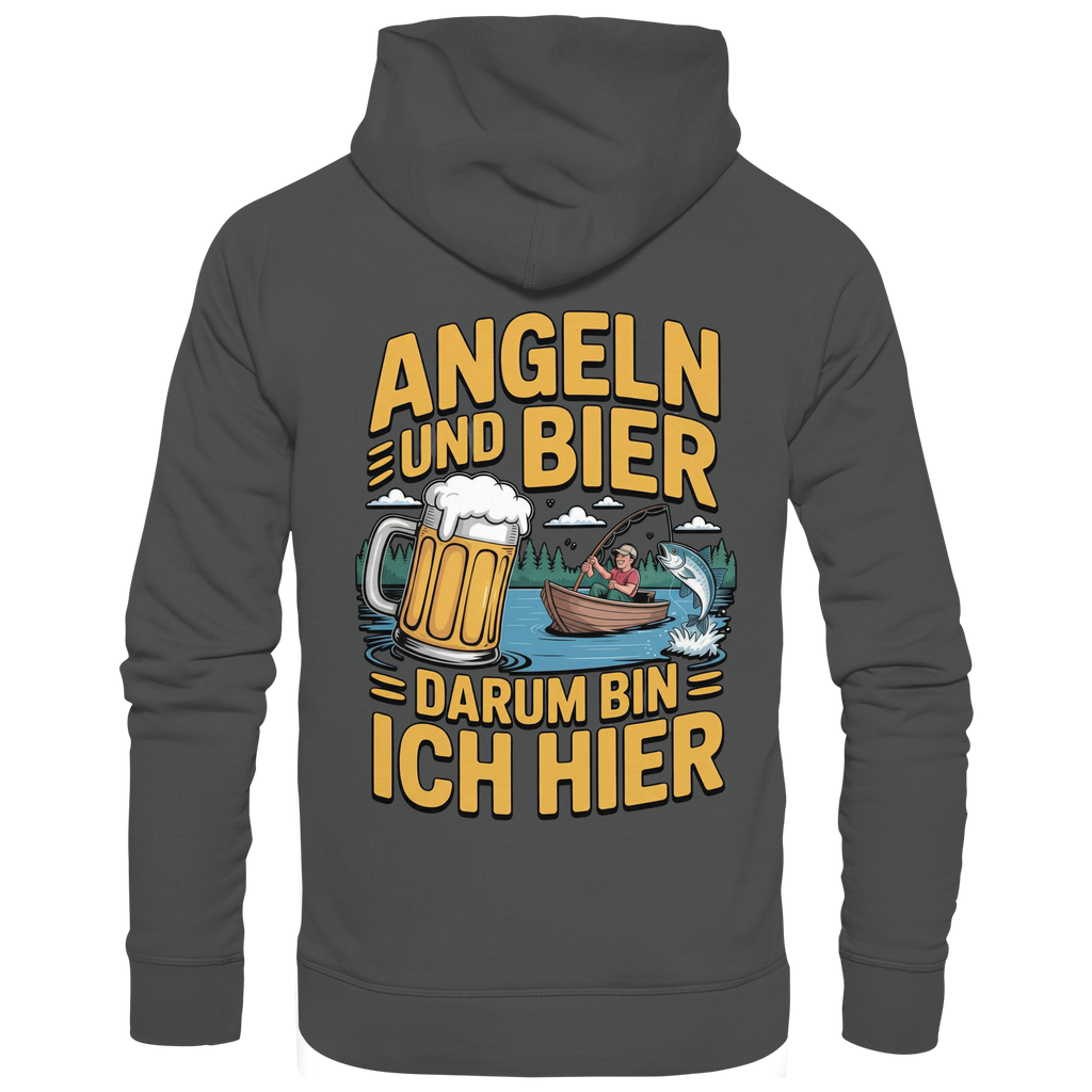 Angeln und Bier  - Premium Hoodie