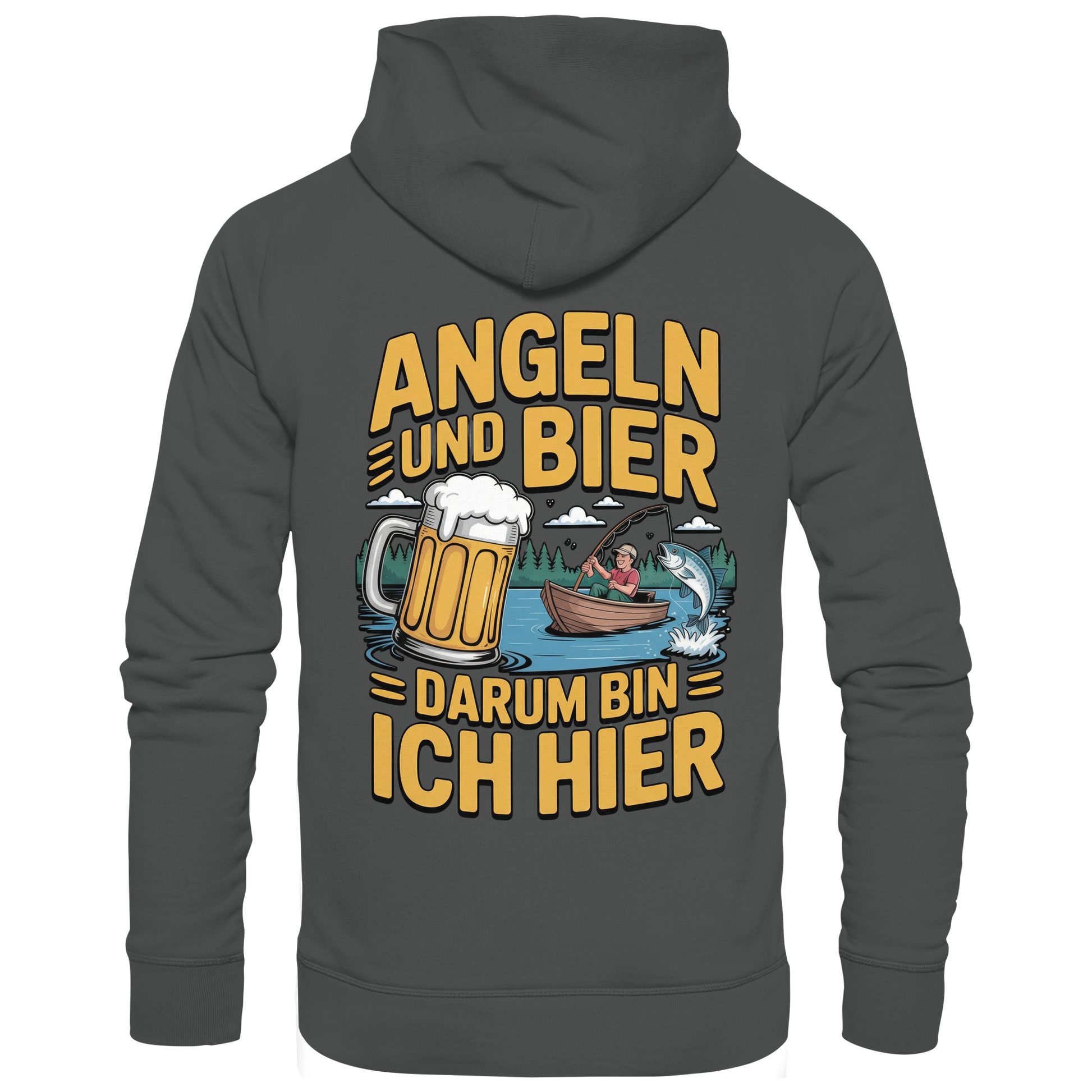 Angeln und Bier  - Premium Hoodie