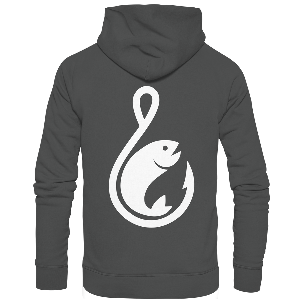 Anglerfreunde Logo - Premium Hoodie