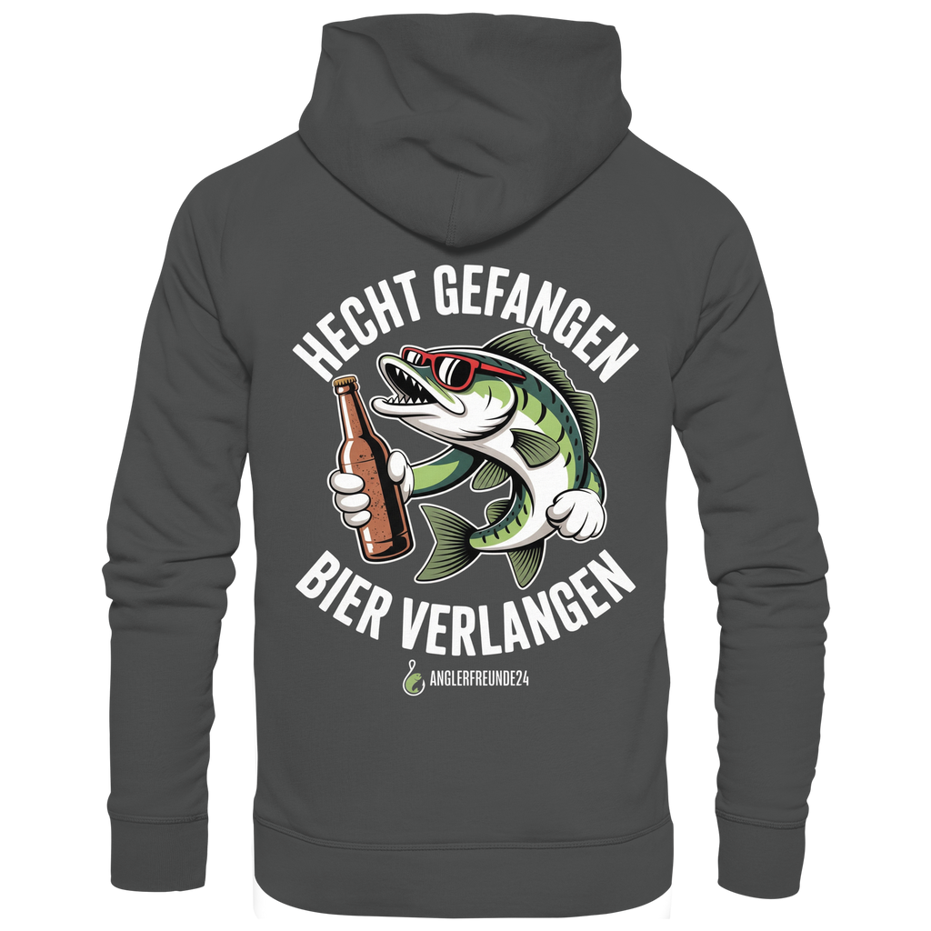 Hecht Gefangen  - Premium Hoodie