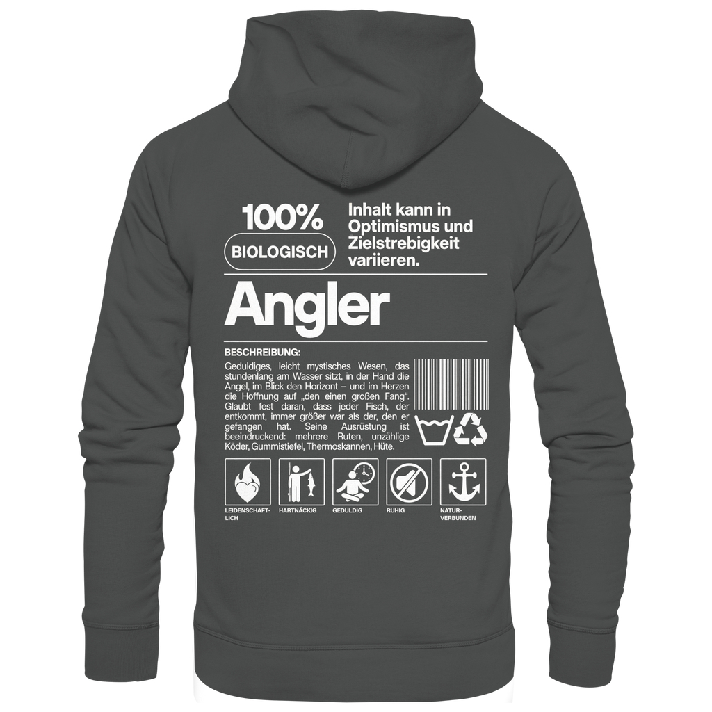 100% Angler - Premium Hoodie