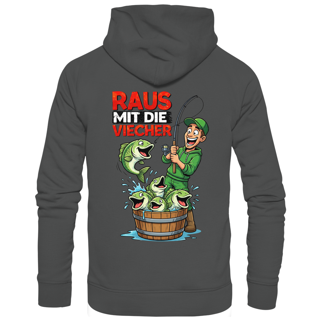Raus Mit Die Viecher - Premium Hoodie