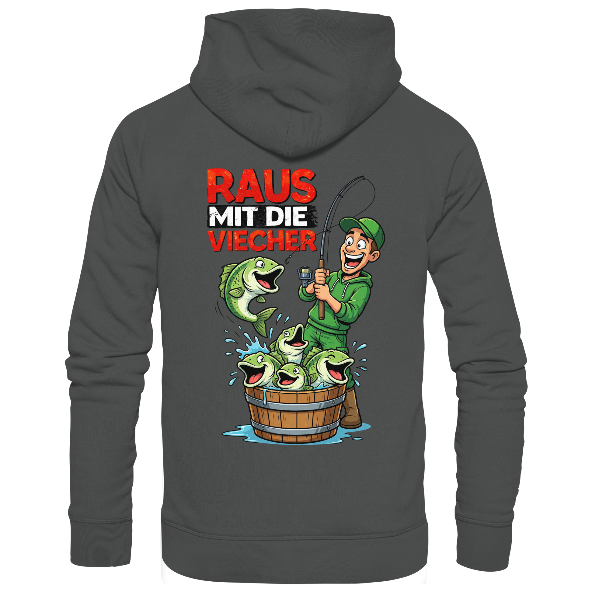 Raus Mit Die Viecher - Premium Hoodie