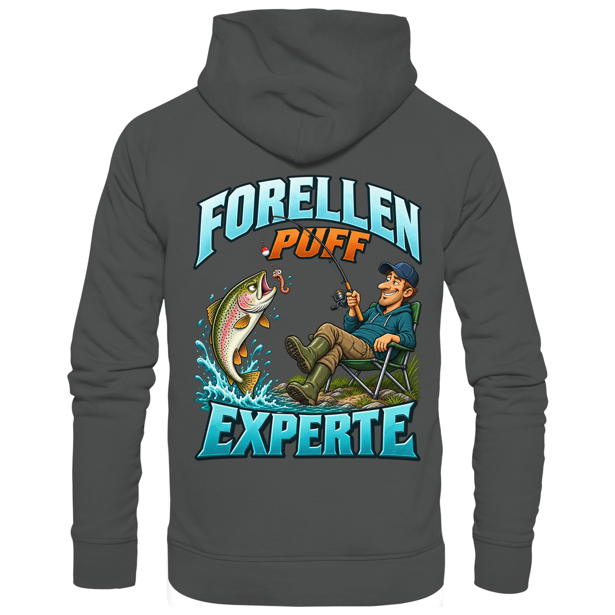 Forellen Puff Experte - Premium-Hoodie