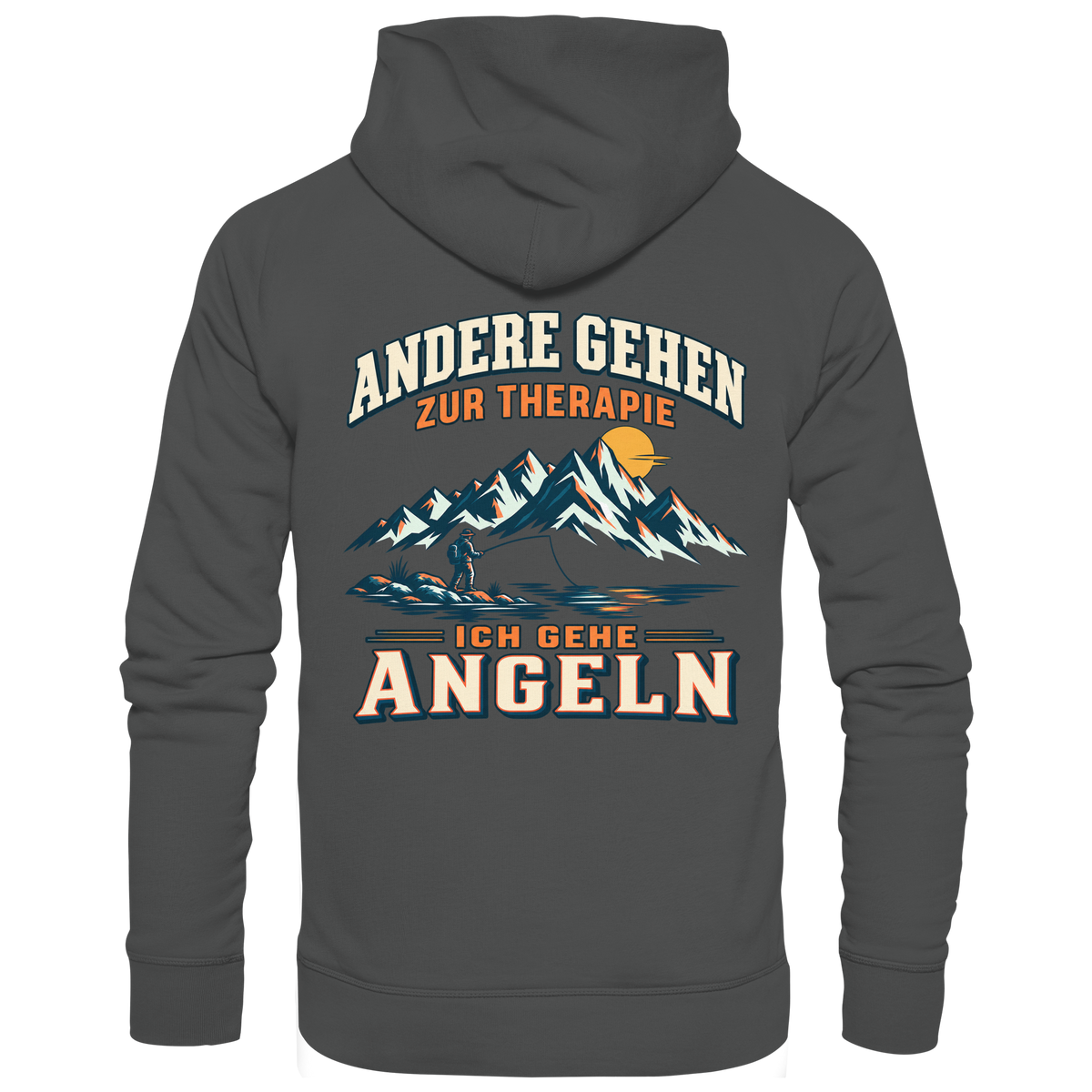 Therapie Angeln - Premium-Hoodie