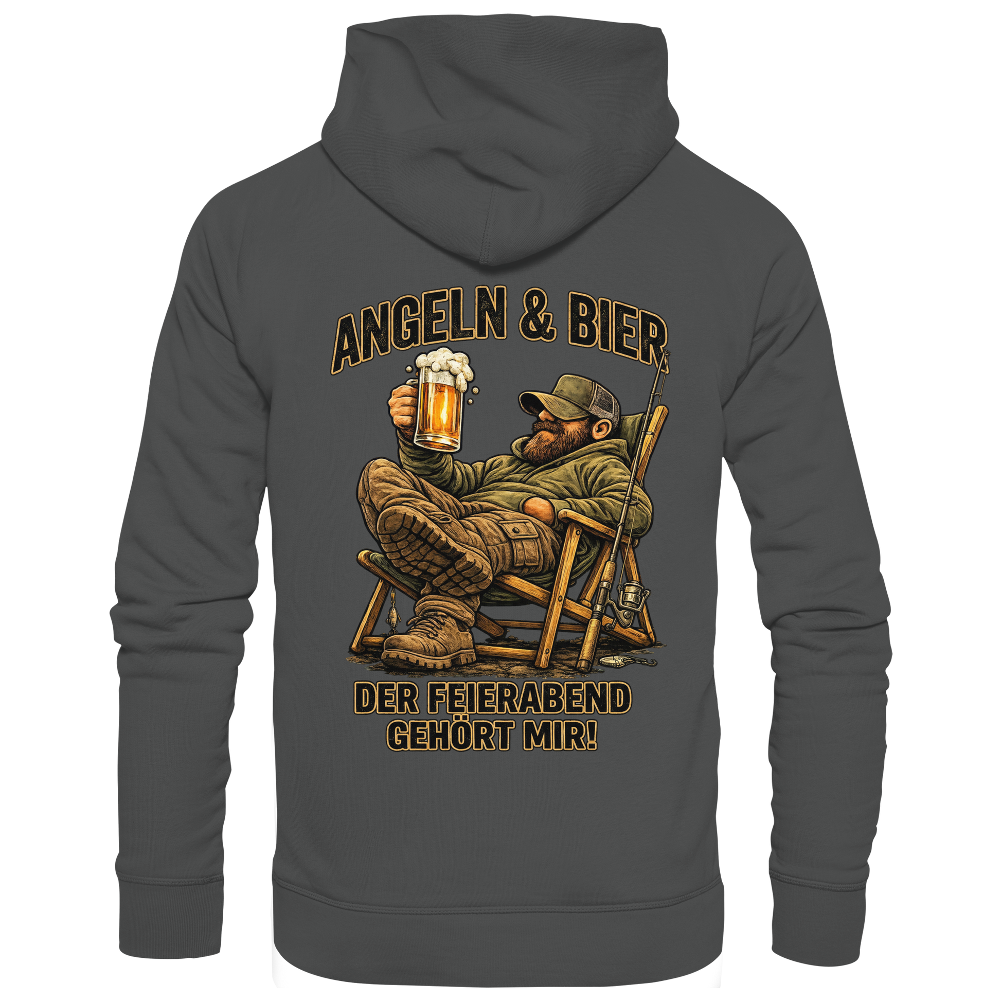 Angeln & Bier - Premium Hoodie