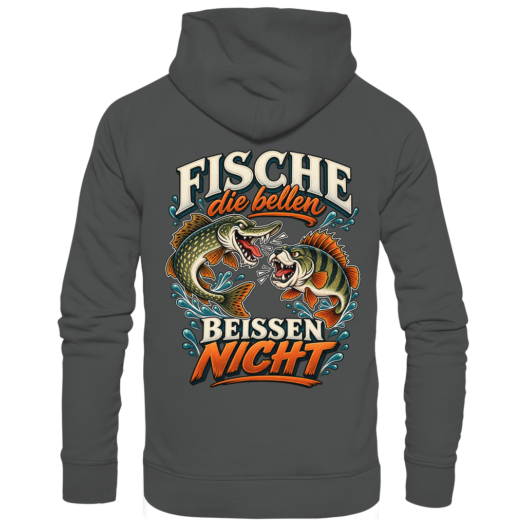 Fische die Bellen - Premium-Hoodie
