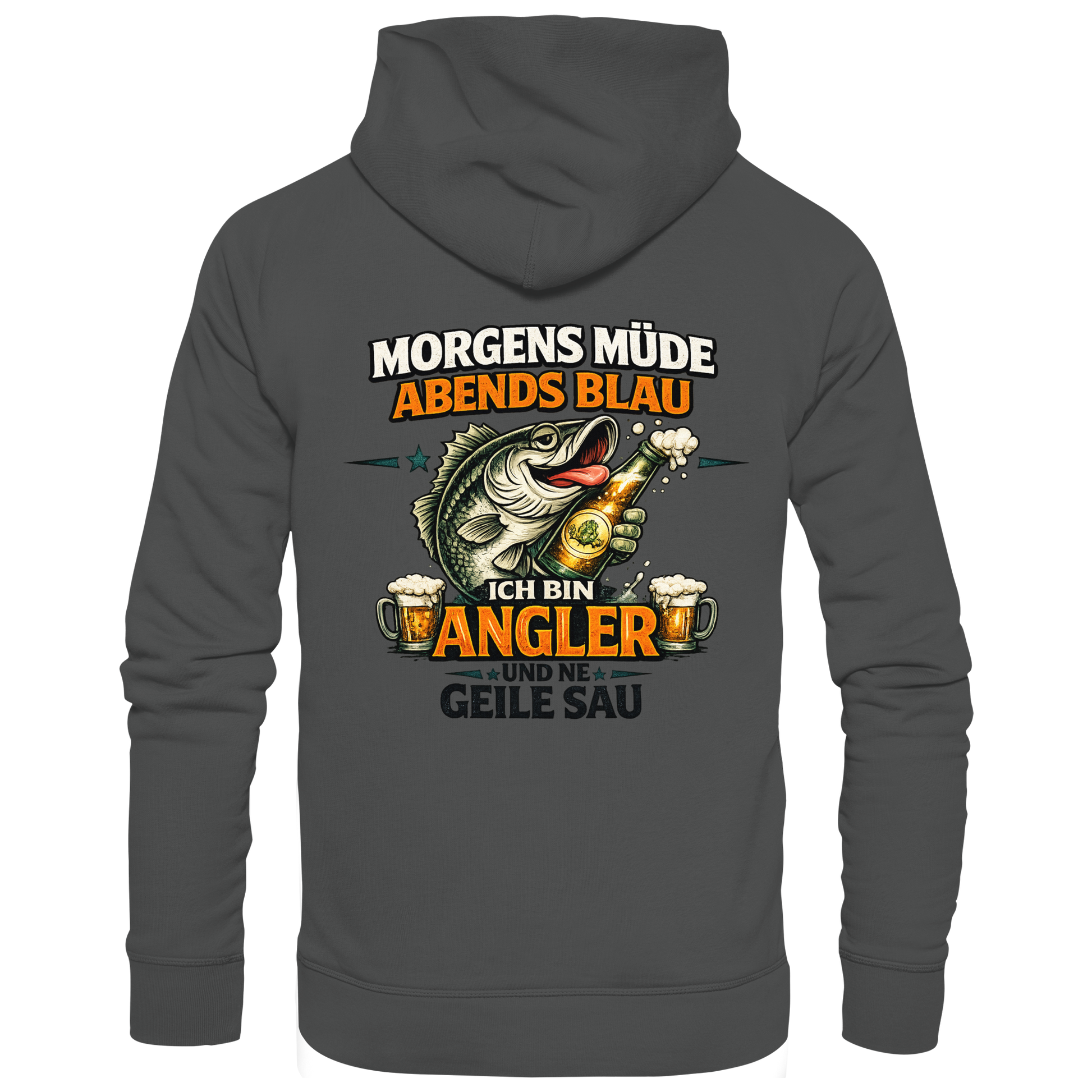 Morgens Müde - Premium Hoodie