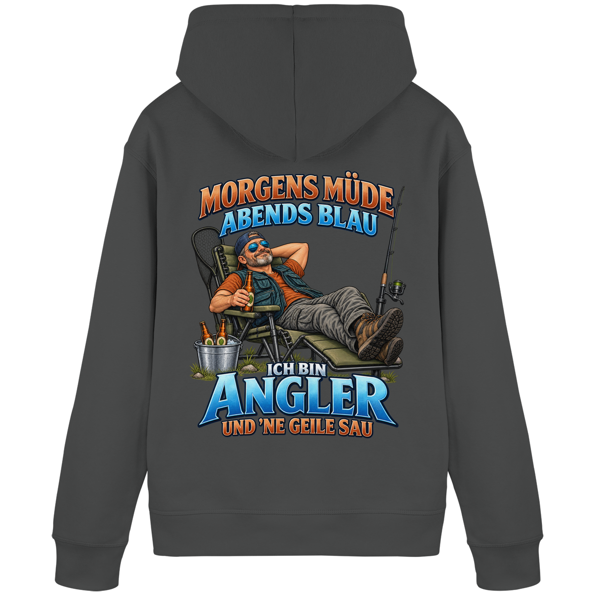 Morgens Müde - Premium-Hoodie
