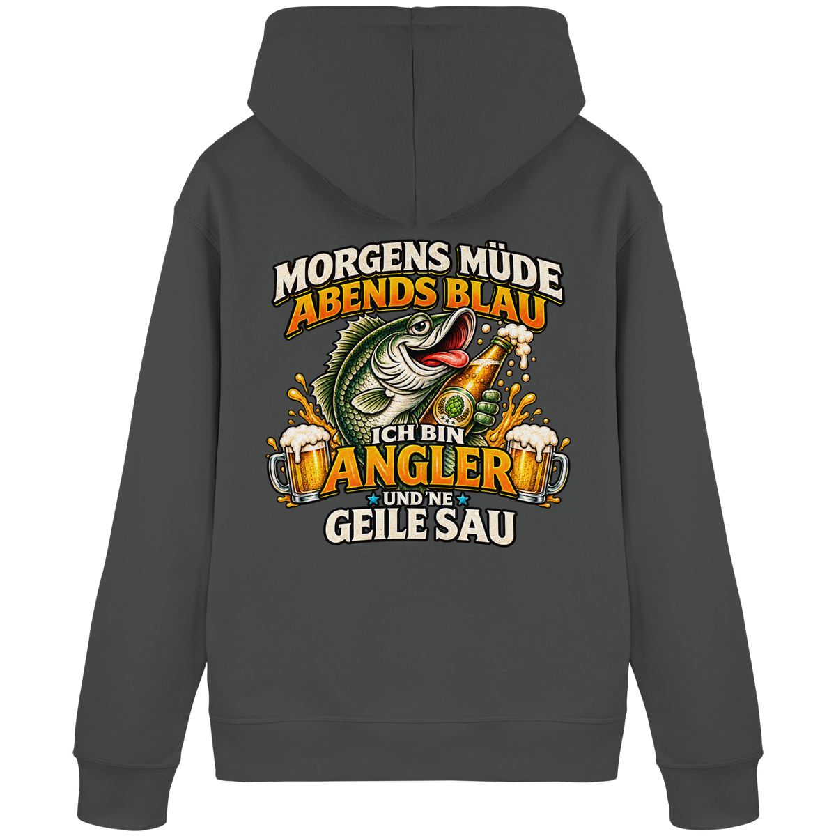 Morgens Müde - Premium-Hoodie