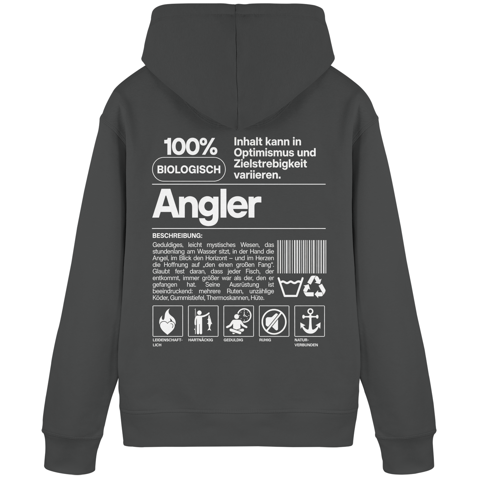 100% Angler - Premium Hoodie