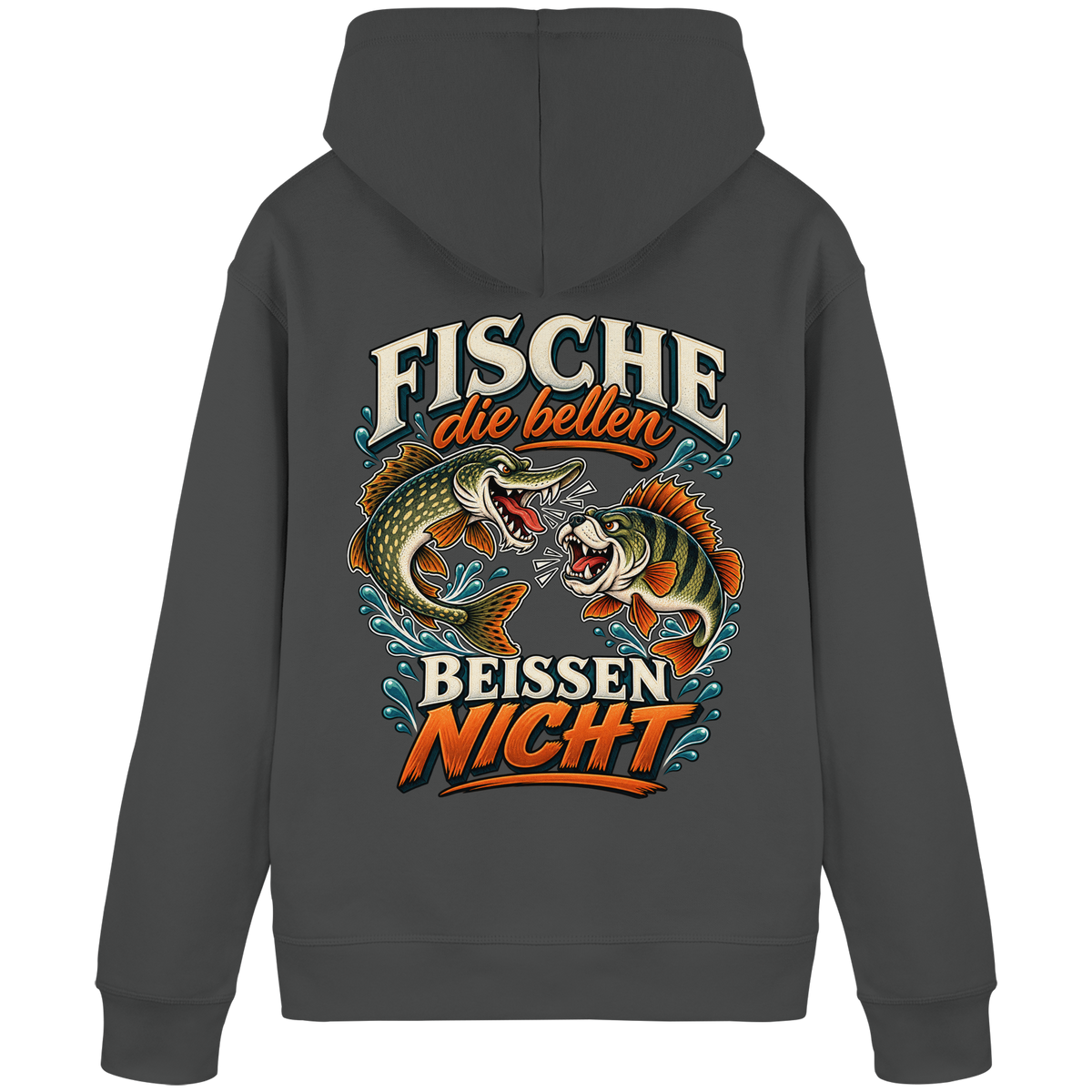 Fische die Bellen - Premium-Hoodie