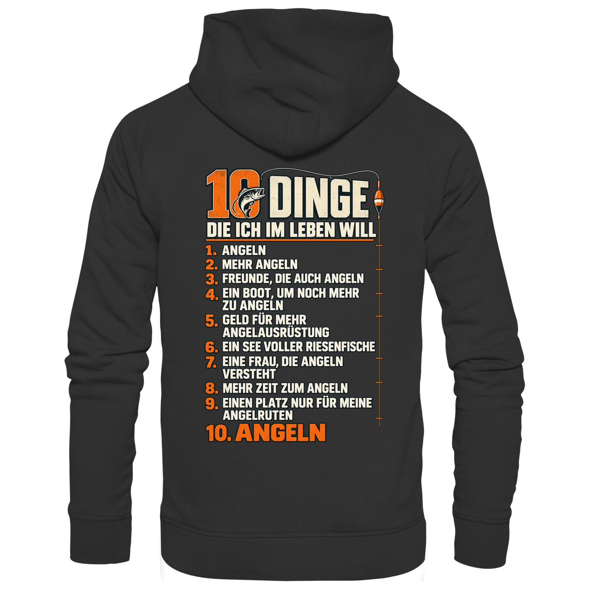 10 Dinge - Premium-Hoodie