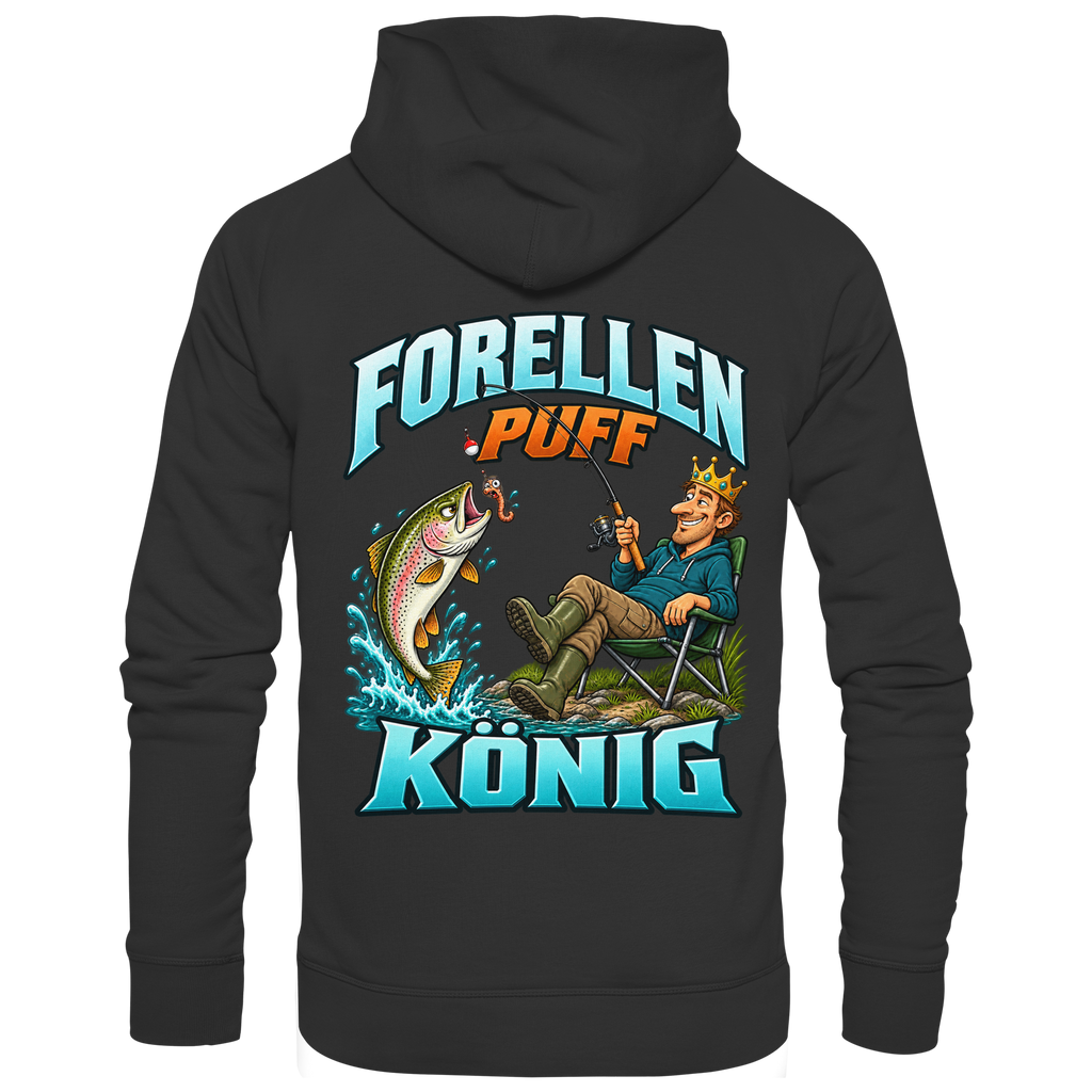 Forellen Puff König - Premium-Hoodie