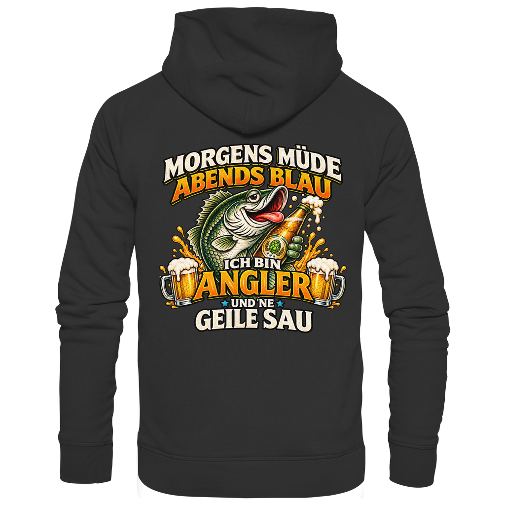 Morgens Müde - Premium-Hoodie