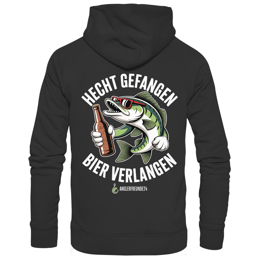 Hecht Gefangen  - Premium Hoodie