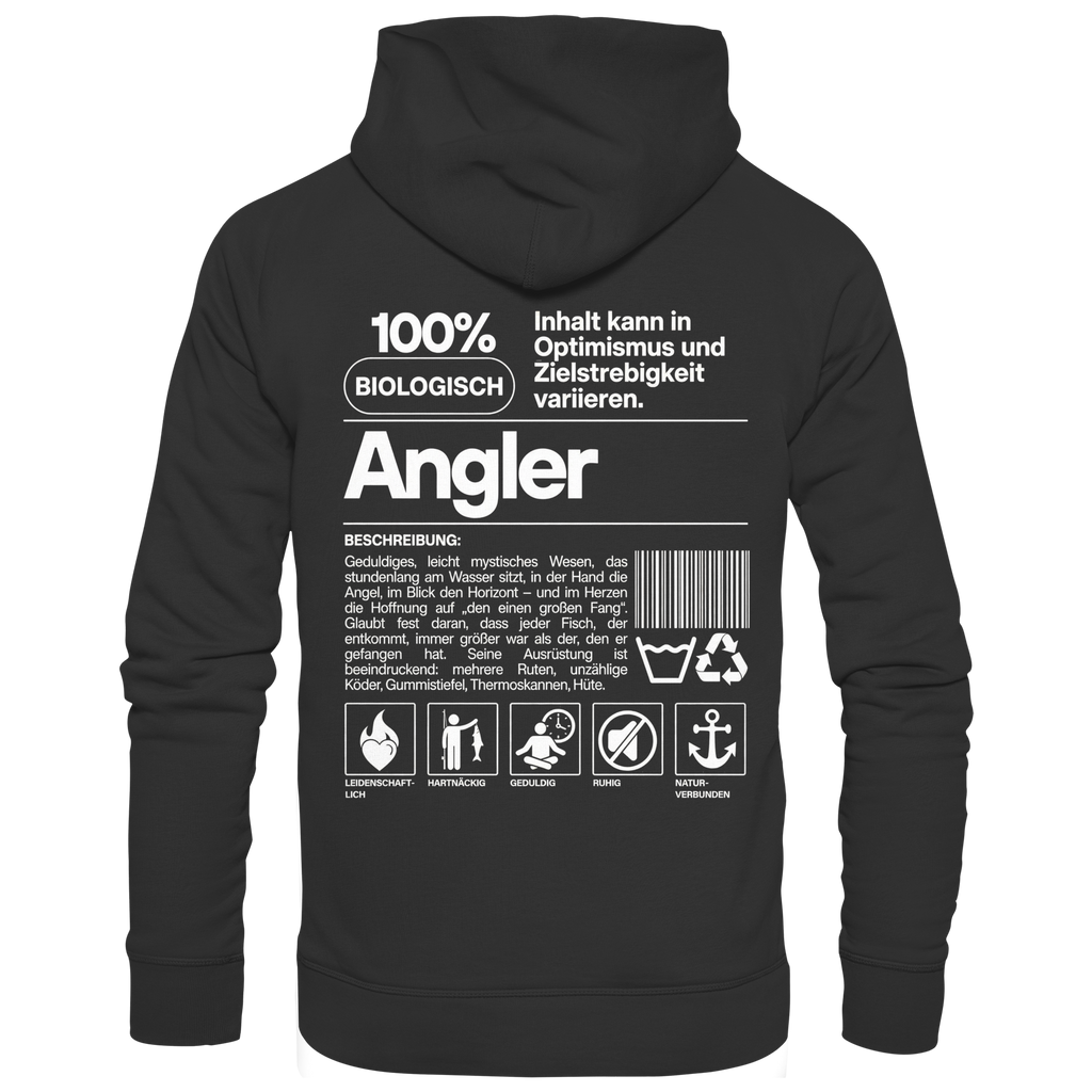 100% Angler - Premium Hoodie