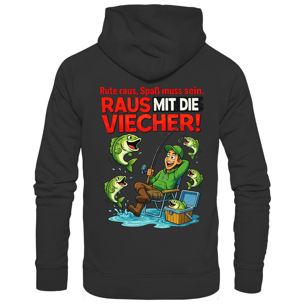 Raus Mit Die Viecher  - Premium Hoodie