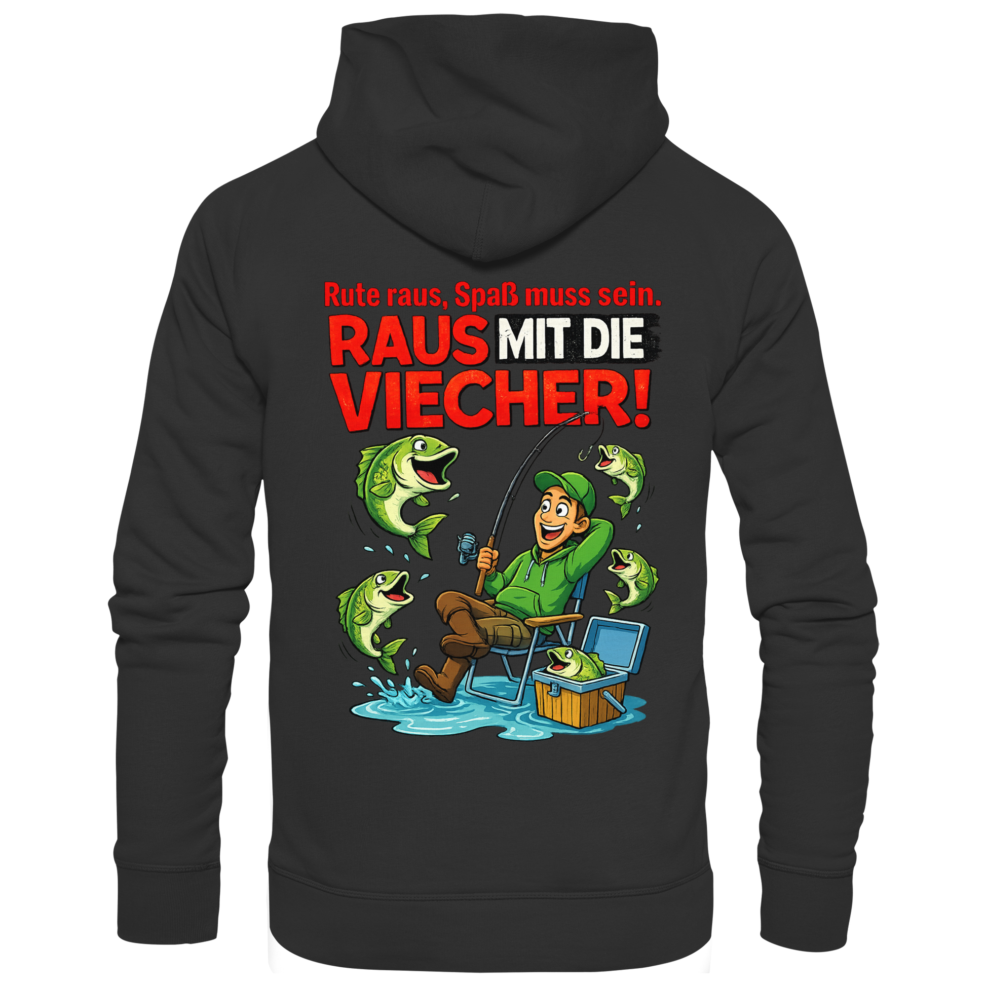 Raus Mit Die Viecher  - Premium Hoodie