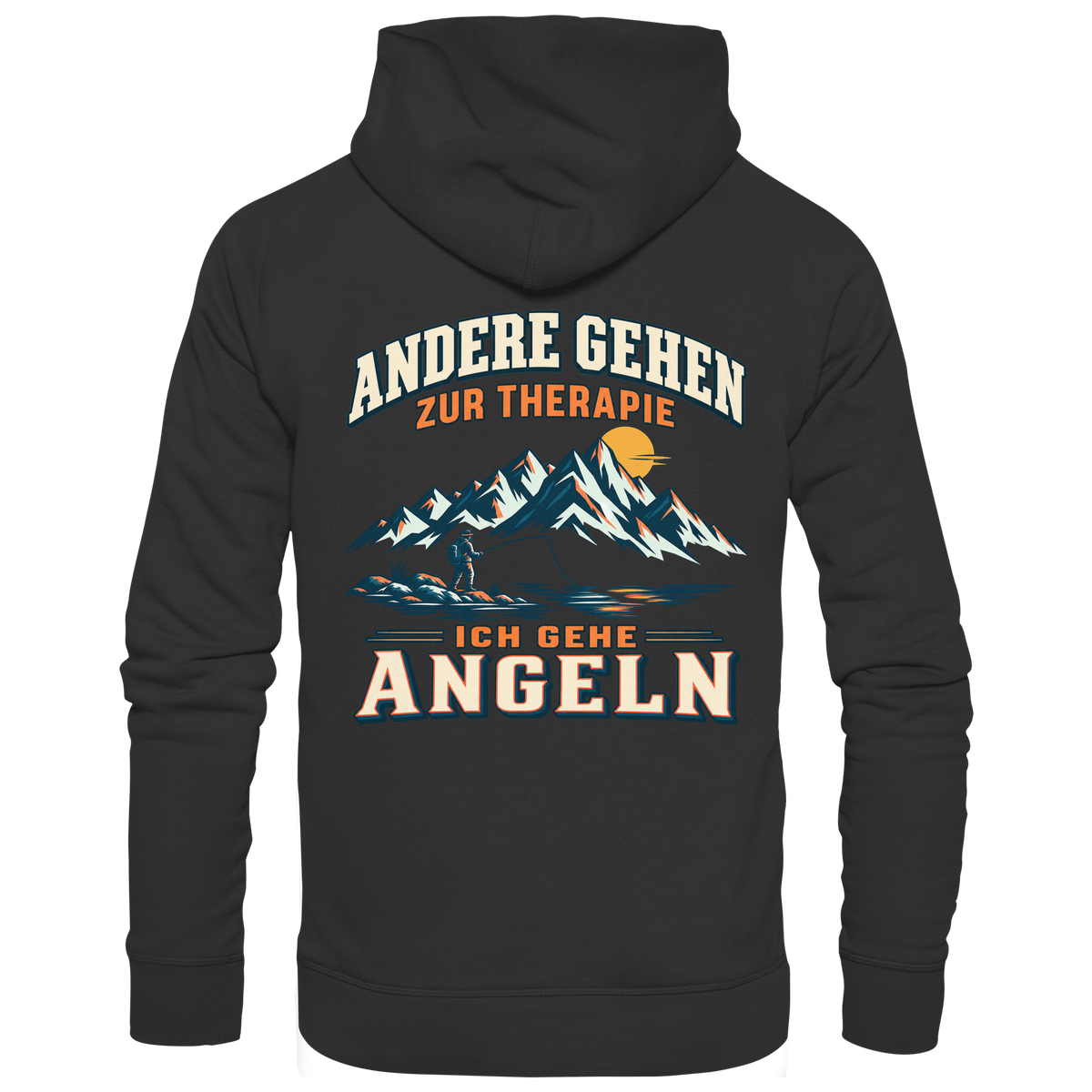 Therapie Angeln - Premium-Hoodie