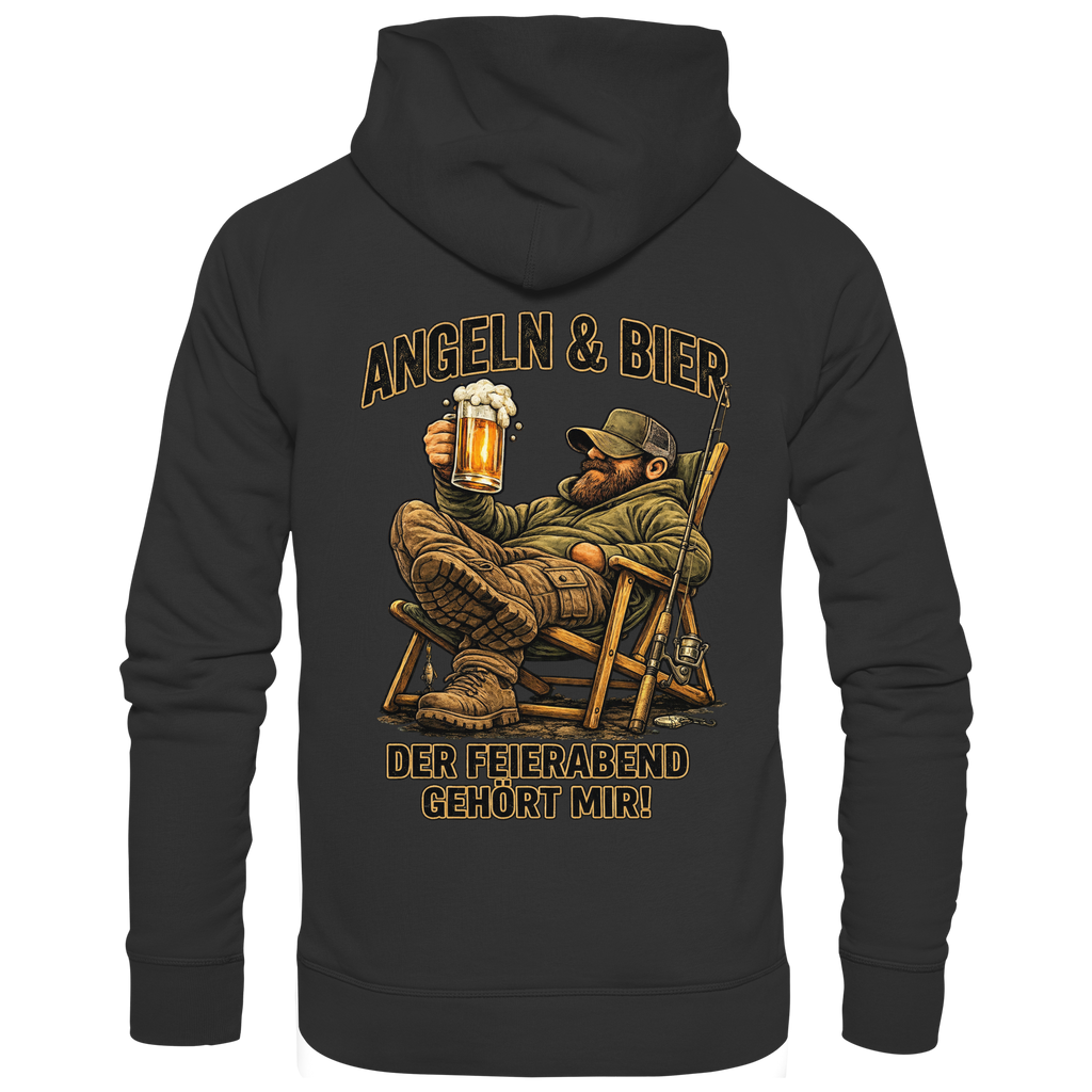 Angeln & Bier - Premium Hoodie