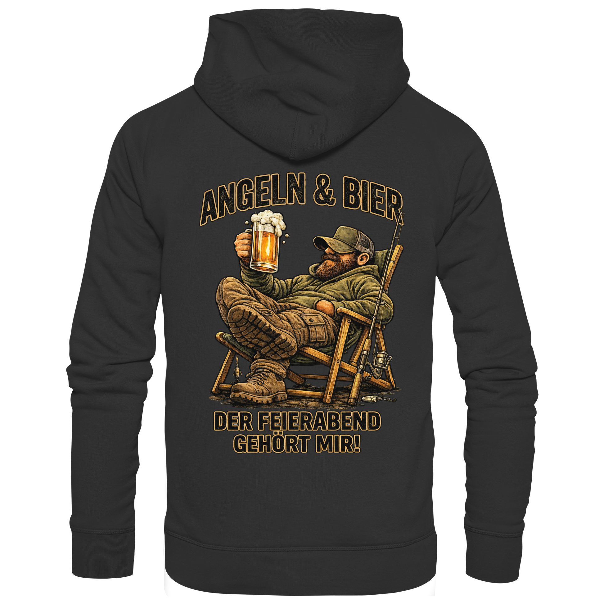 Angeln & Bier - Premium Hoodie