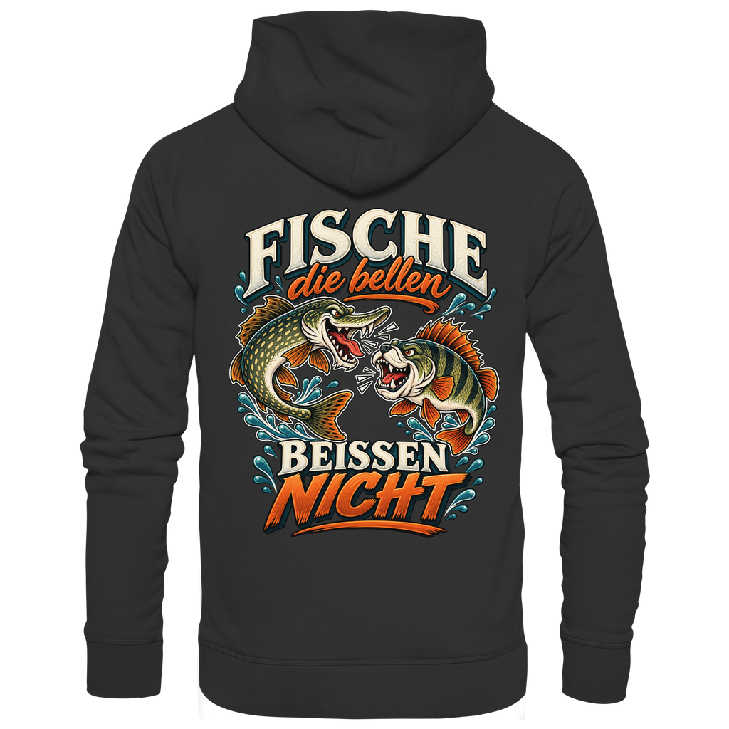 Fische die Bellen - Premium-Hoodie