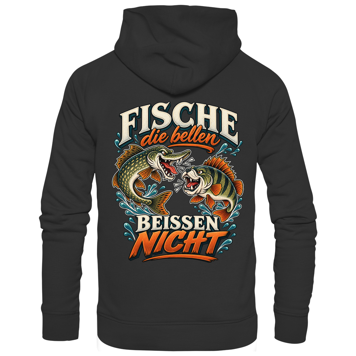Fische die Bellen - Premium-Hoodie