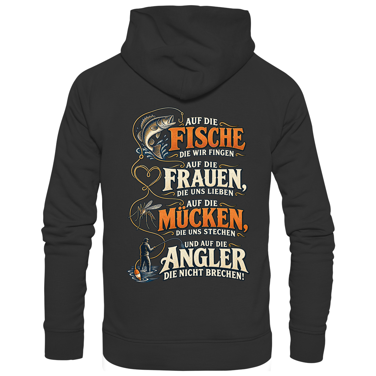 Auf Die Fische - Premium Hoodie
