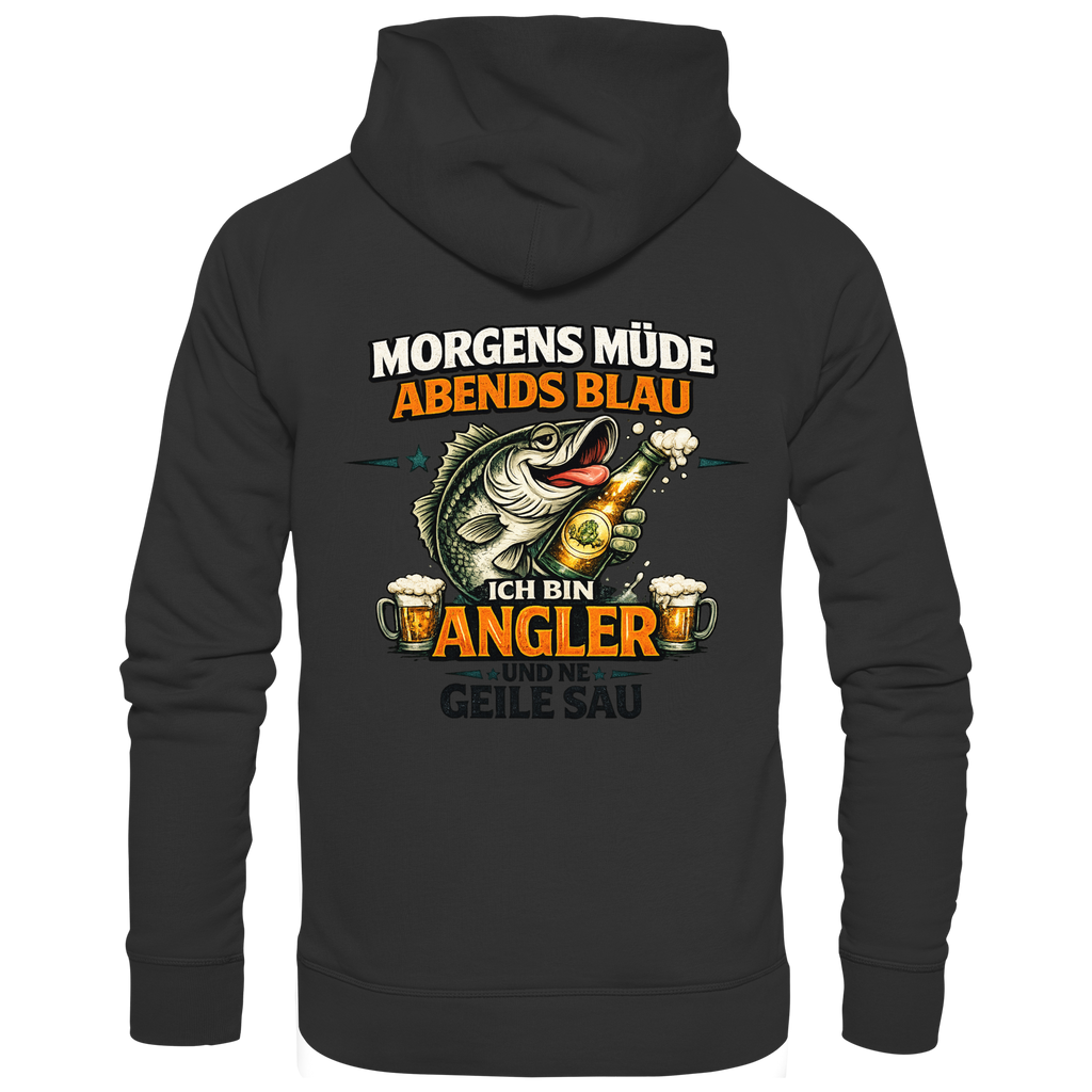 Morgens Müde - Premium Hoodie