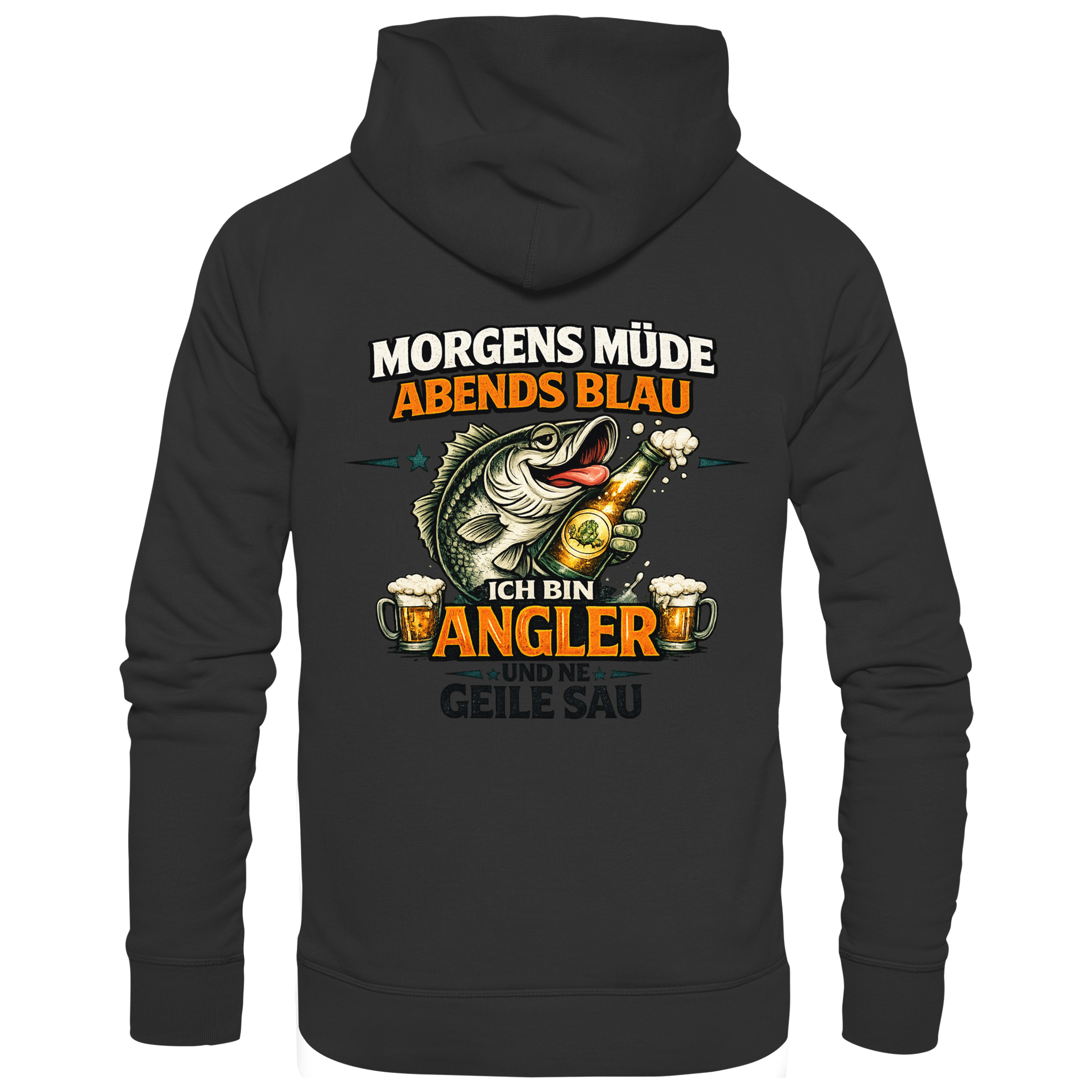 Morgens Müde - Premium Hoodie