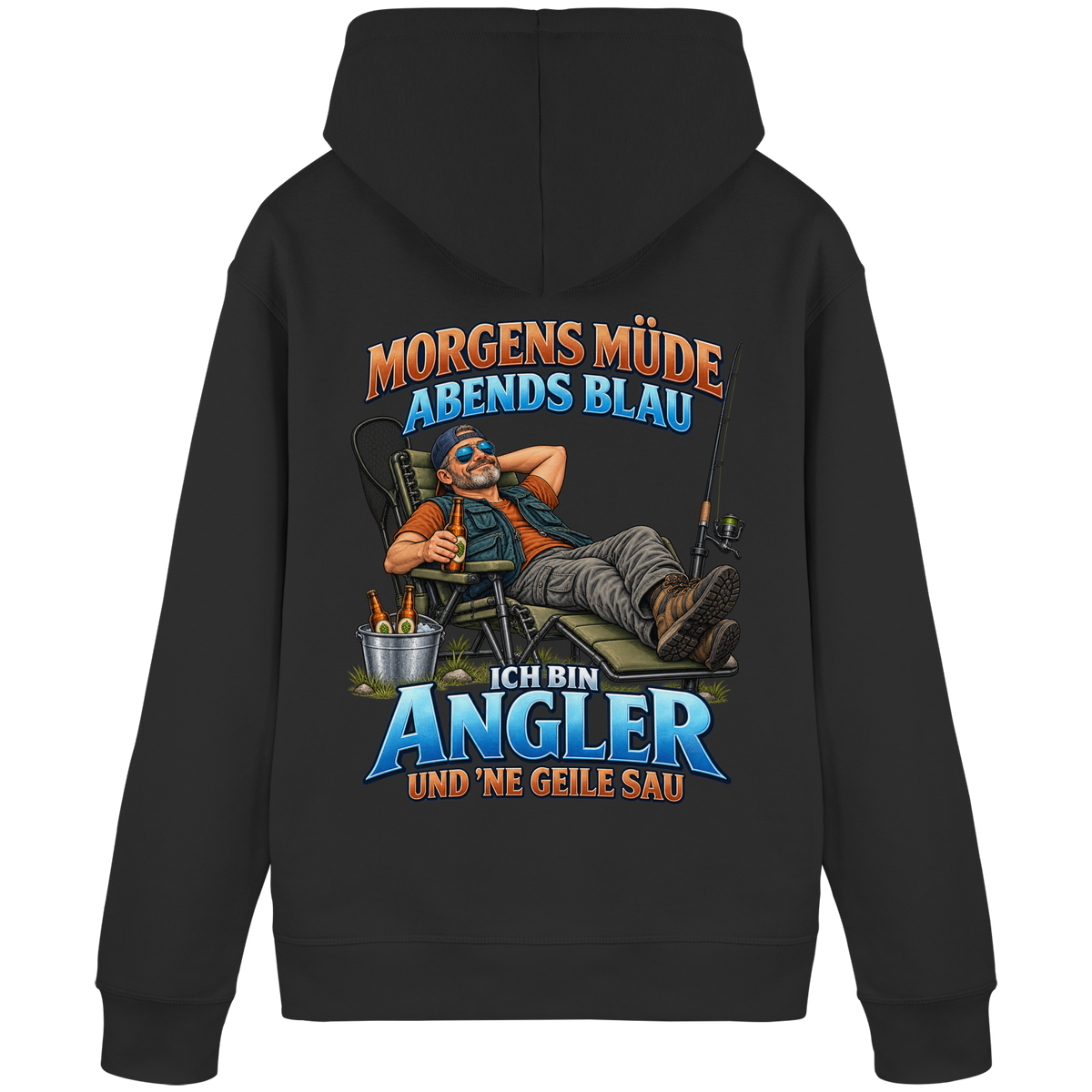 Morgens Müde - Premium-Hoodie