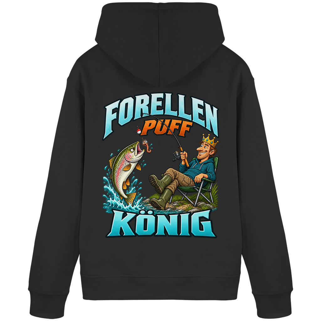 Forellen Puff König - Premium-Hoodie