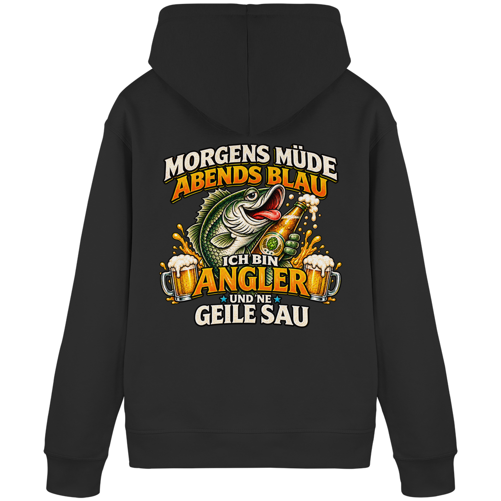 Morgens Müde - Premium-Hoodie