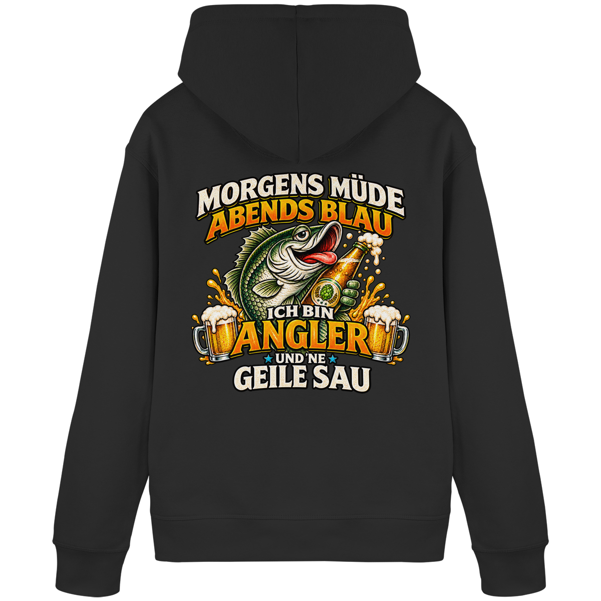 Morgens Müde - Premium-Hoodie