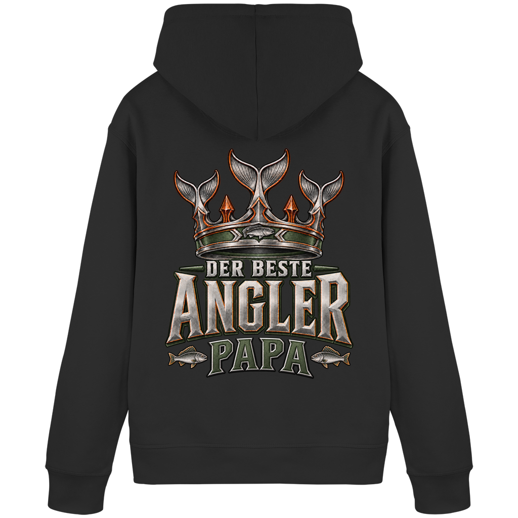 Der Beste Angler Papa - Premium-Hoodie