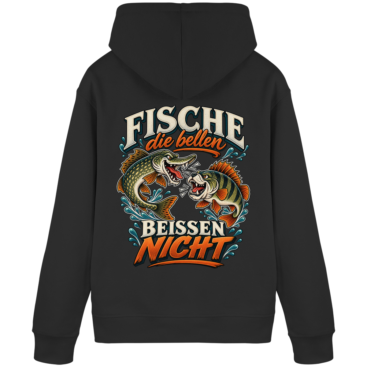 Fische die Bellen - Premium-Hoodie