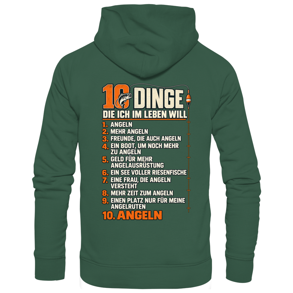 10 Dinge - Premium-Hoodie