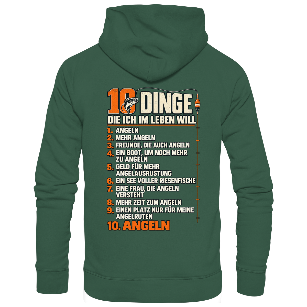 10 Dinge - Premium-Hoodie