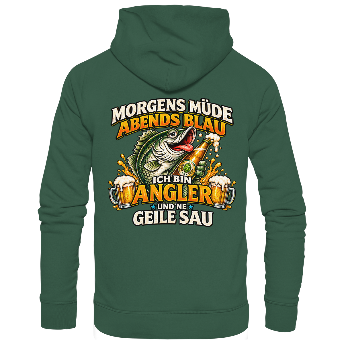 Morgens Müde - Premium-Hoodie