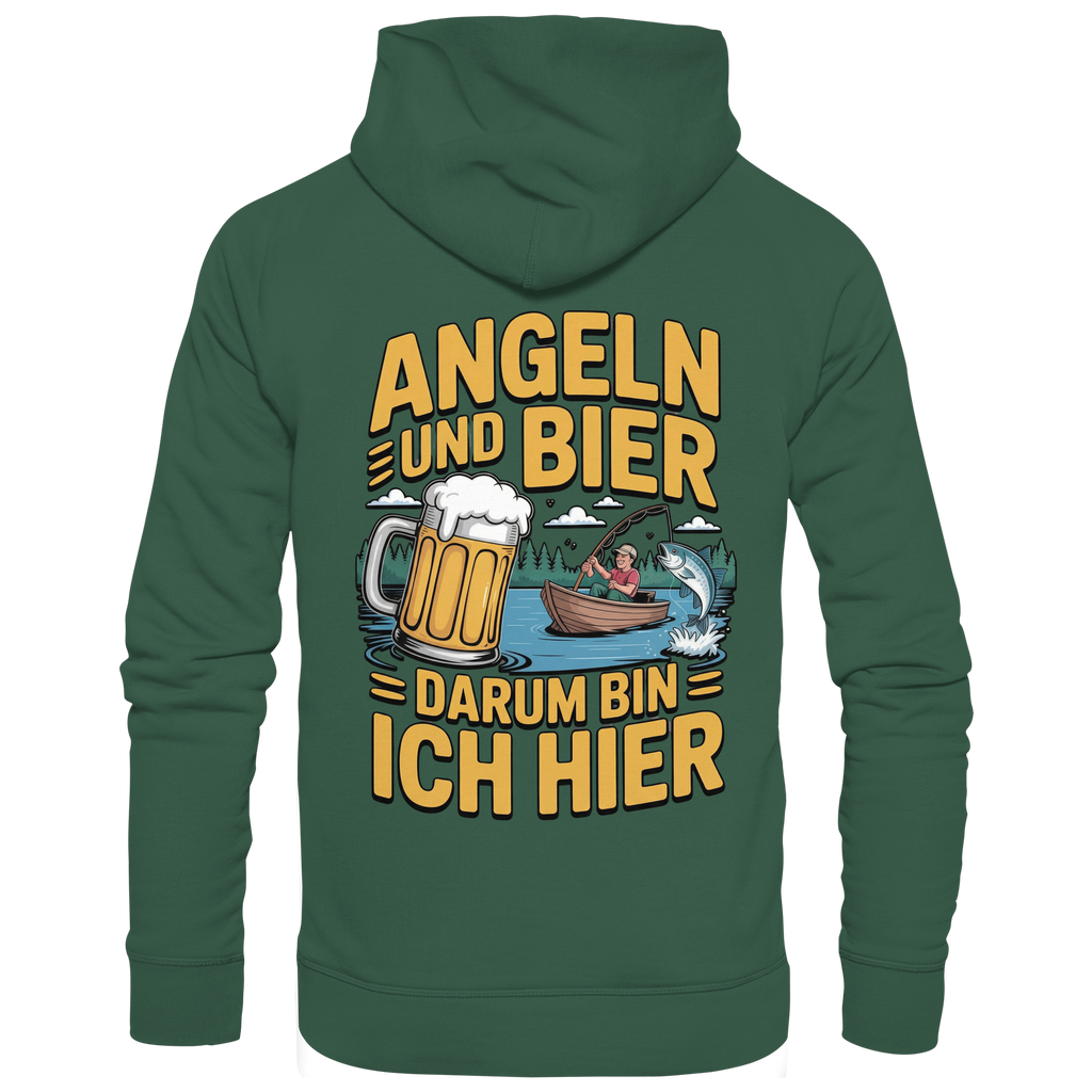 Angeln und Bier  - Premium Hoodie