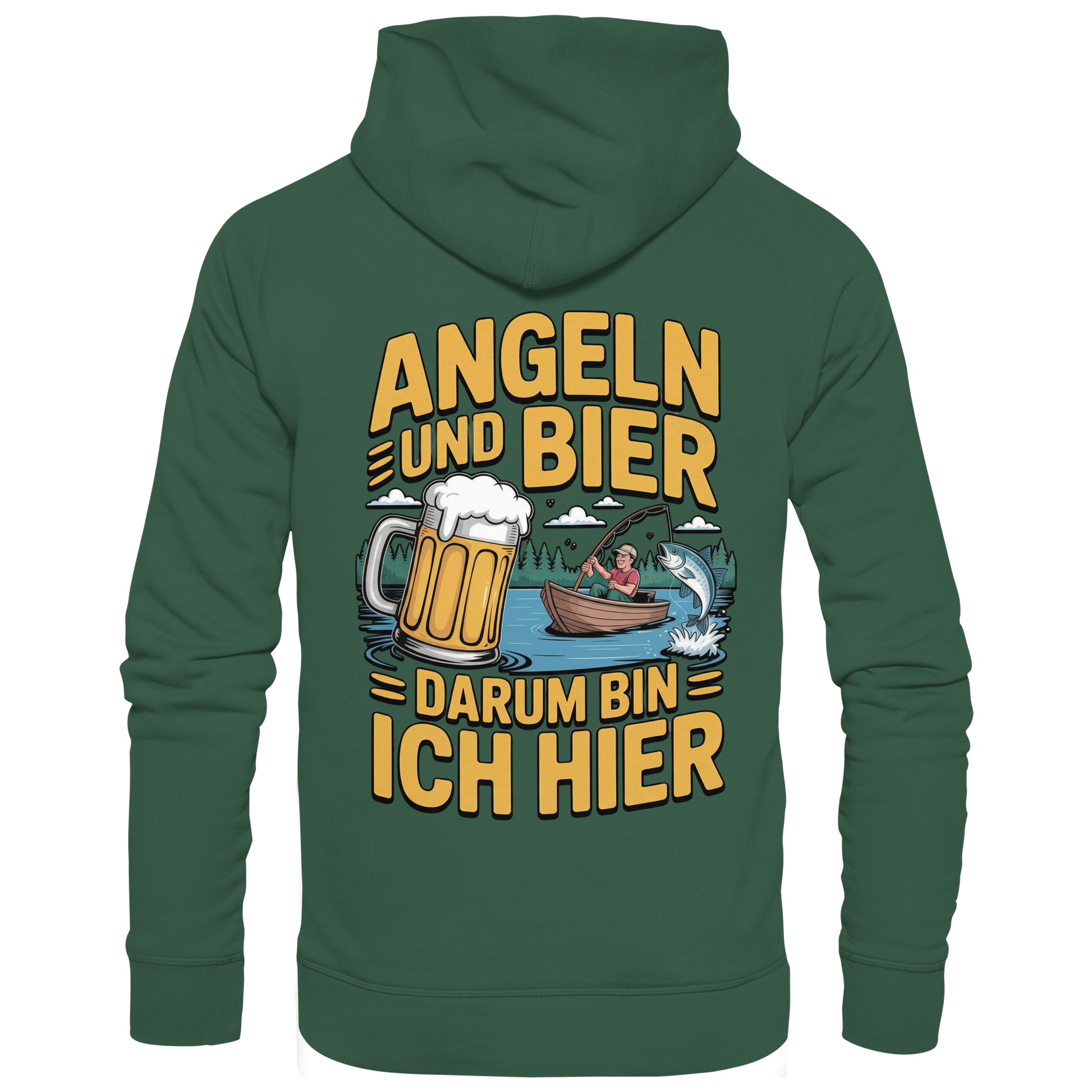 Angeln und Bier  - Premium Hoodie
