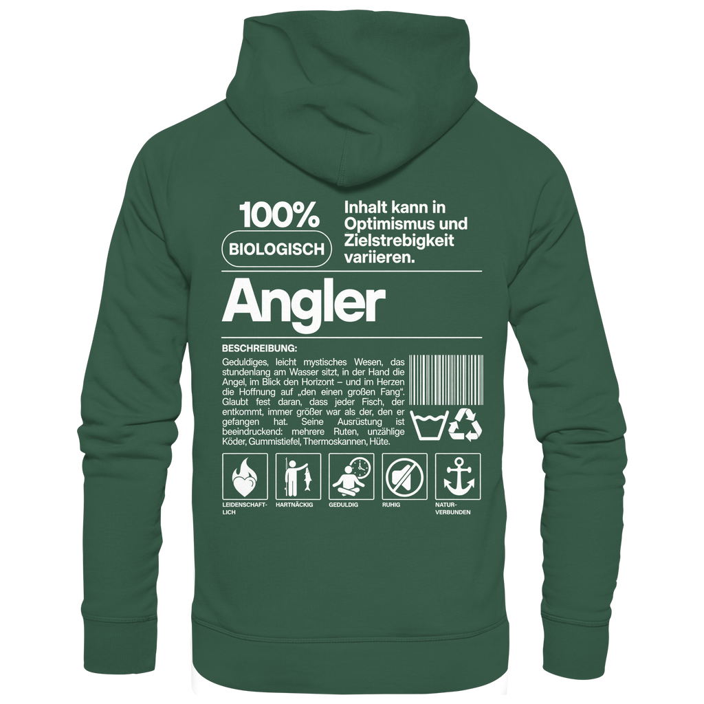 100% Angler - Premium Hoodie