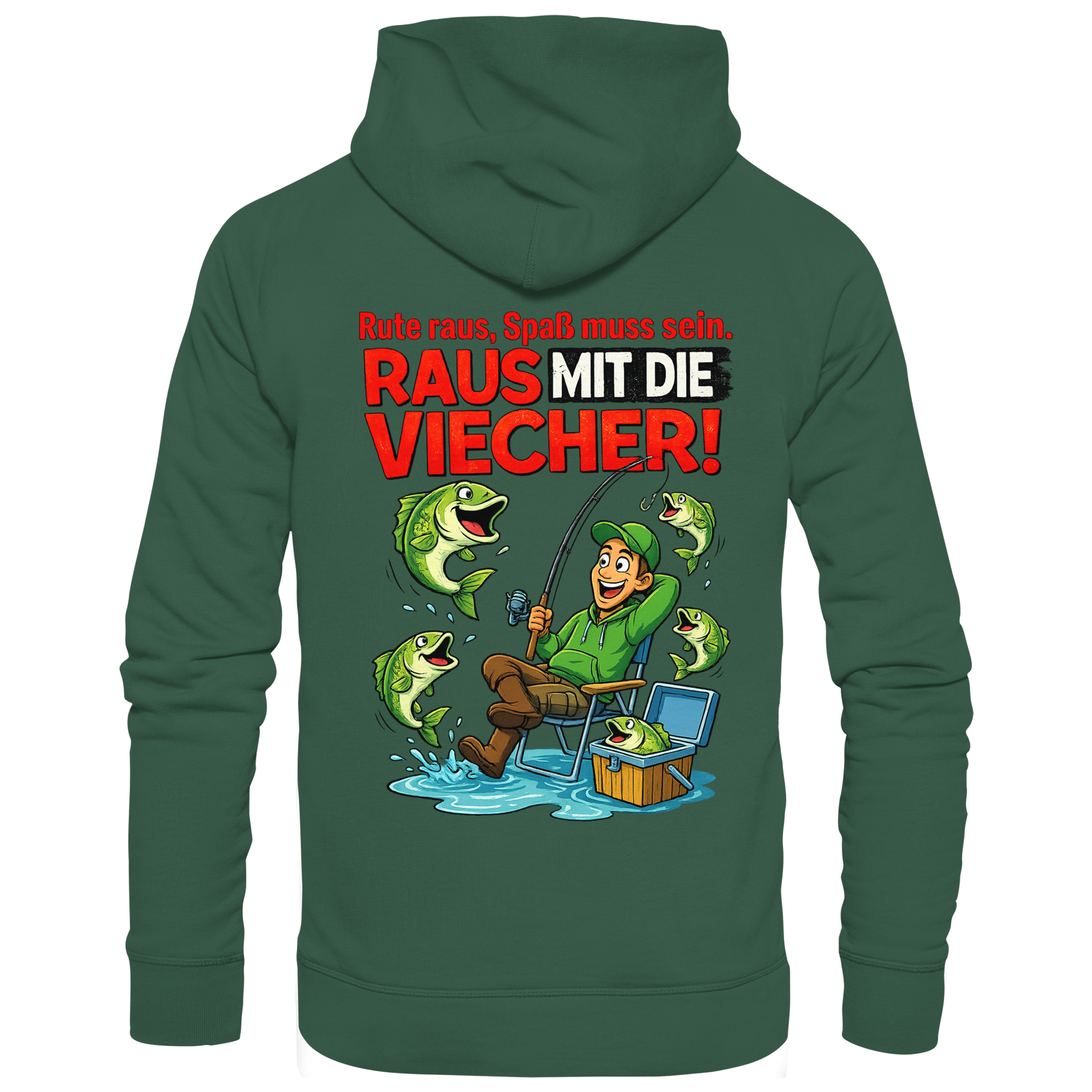 Raus Mit Die Viecher  - Premium Hoodie