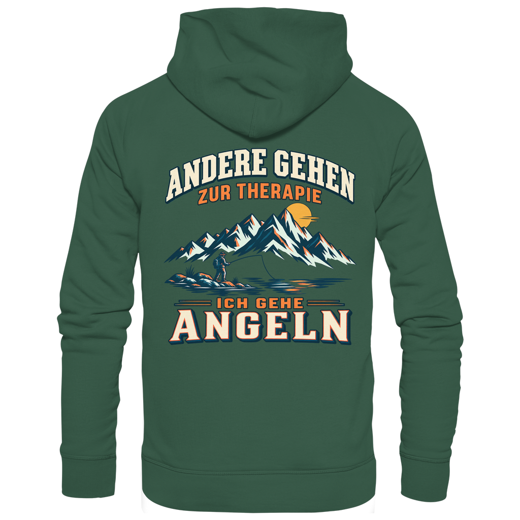 Therapie Angeln - Premium-Hoodie