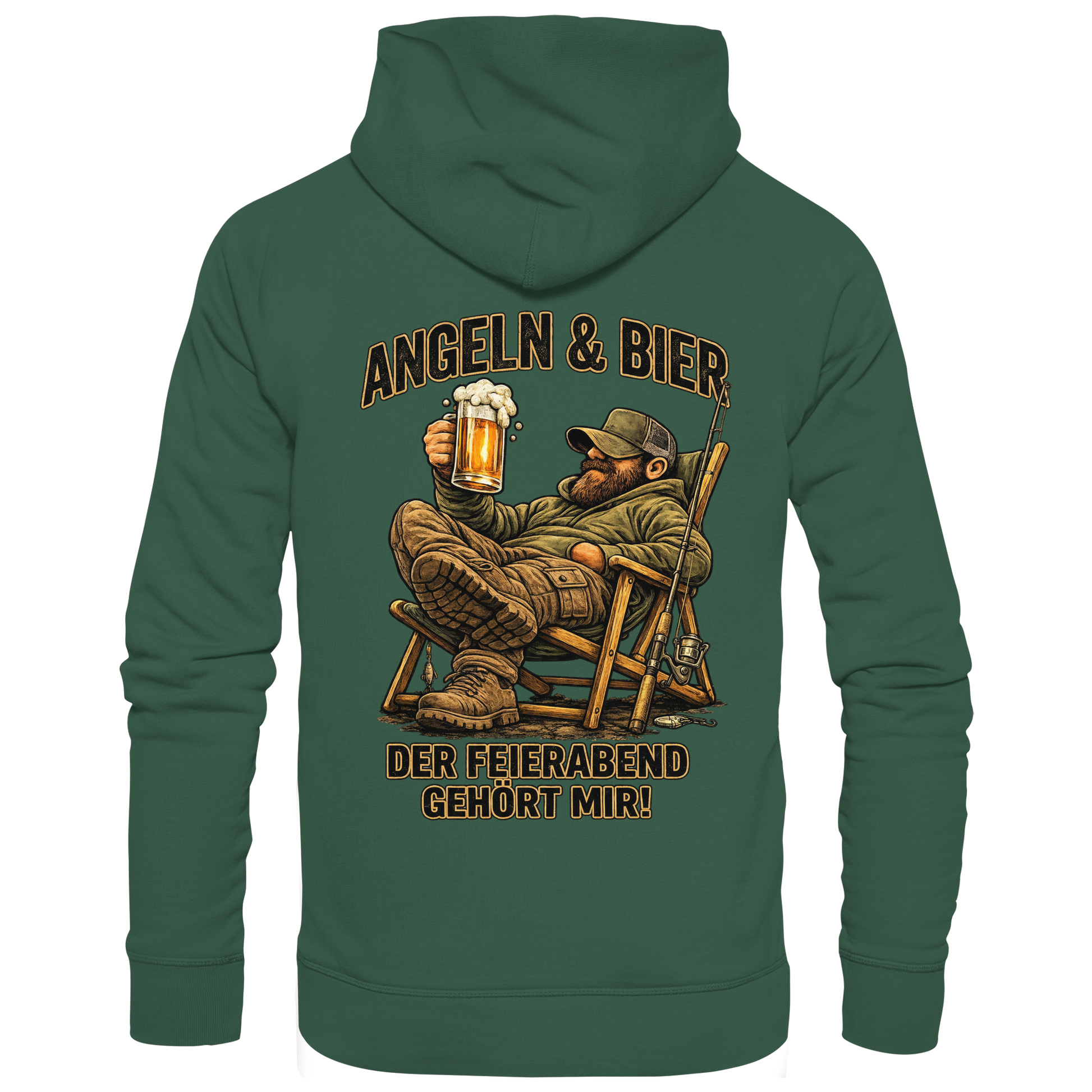 Angeln & Bier - Premium Hoodie