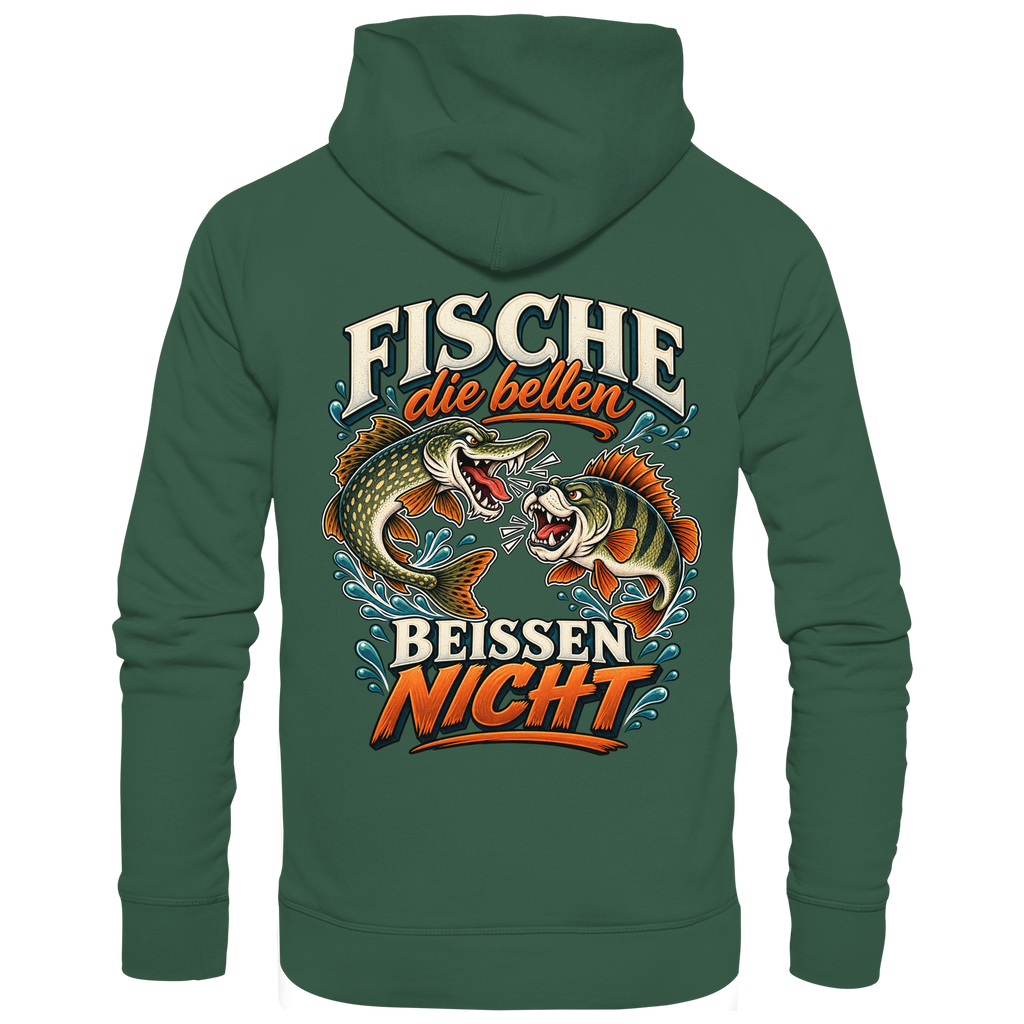Fische die Bellen - Premium-Hoodie